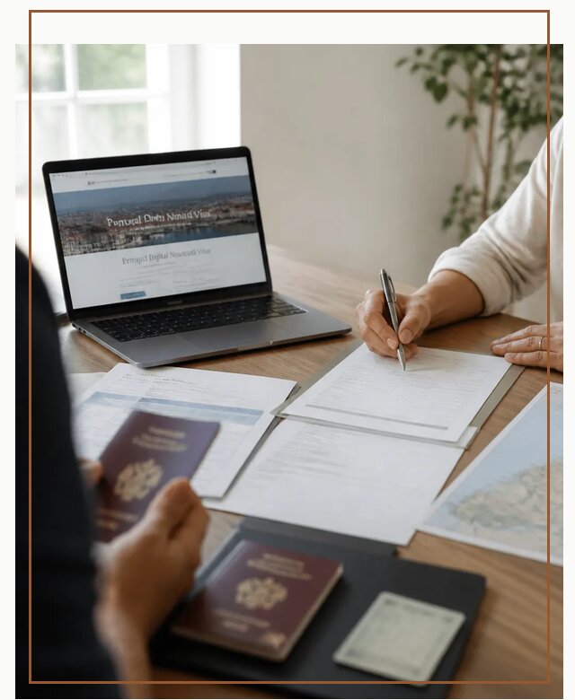 Оформление Digital Nomad и ВНЖ Португалии в Морозовске